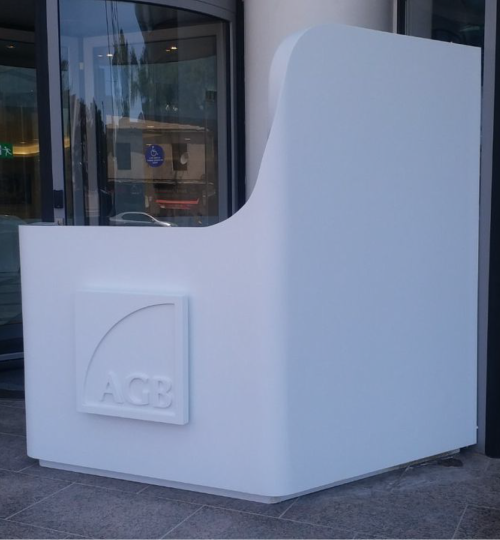 Halcom inov réalisation corian