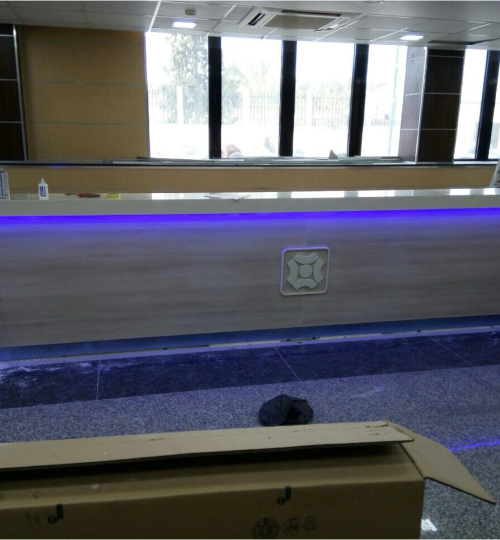 Halcom inov réalisation corian